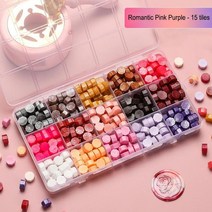 스탬프 상자 빈티지 수제 왁스 태블릿 알약 비즈 봉투 파티 결혼식 초대장 DIY 크리스마스 씰링, 08 Wax box 08-15 grids