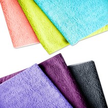 소프티아 국내생산 냄새없는 타올 초극세사 수건, 1장, 옐로