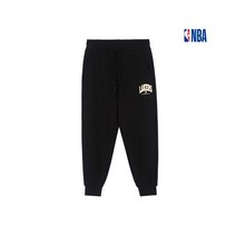 LAL LAKERS 아치레터링 조거팬츠_블랙
