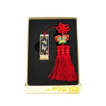 한국 전통 기념품 판촉 USB 꽃나비 선물 자개 외국인, 1MB