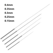 신기한 구하기 힘든 대한민국 없는 5개/상자 Ozzle 청소 바늘 0.15mm/0.2mm/0.25mm/0.3mm/0.35mm/0.4mm/0., 01 set 1