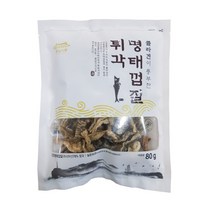 (동일식품)콜라겐이 풍부한 명태껍질튀각80g 맛나요, 80g, 1개