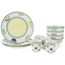Villeroy & Boch 프렌치 가든 12피스 세트 4인용, Fleurence_Rice Bowl (Individua