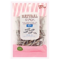네츄럴스낵 고양이간식 멸치 50g, 단품, 단품없음