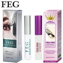 속눈썹 트리트먼트 연장 영양제 속눈썹펌 FEG 성장 프로 인핸서 2 개 빠른 효과적인 천연 눈썹 세럼 두꺼운 3ml, [03] 2PCS Combined