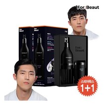 [포뷰트] [1+1] 남자 헤어왁스 스피어 왁스세트 (본품+리필), 종류:포마드 / 옵션2:포마드