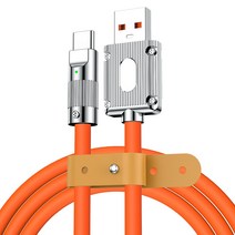 휴대폰 충전 데이터 라인 초고속 마이크로 USB 액체 실리콘 아이폰 14 삼성 샤오미 VIVO 120W 6A, 02 Type C_03 2m