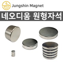 정신자석 초강력 네오디움 원형자석모음 ND자석 강력자석 영구자석, A_원형자석 93_지름20mmX두께5mm(1개)