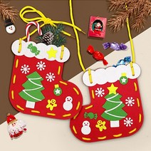 [하하당] 펠트 가방 만들기 - 크리스마스 양말, 다람쥐