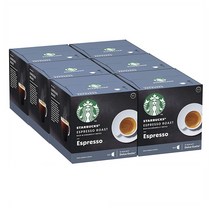 Starbucks Dark Espresso Roast 스타벅스 돌체구스토 에스프레소 커피캡슐 6팩