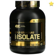옵티멈뉴트리션 골드 스탠다드 100% 분리 유청 단백질 파우더 분말 리치 바닐라 720g(1.58파운드), 1개, 기본