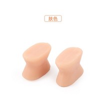 무지외반증 발가락교정 새끼발가락 발가락링 휜발 외반 모지 스플리터 분리 패드, 한 사이즈, 토우 컬러 M코드 + L코드 = 2켤레