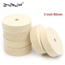 그라인더 연마도구 삼각 숫돌 ztdplsd 1pcs 3 인치 80mm 휠 버핑 펠트 울