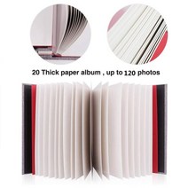 사진 앨범 스크랩북 린넨 DIY 메모리 북 보호 필름이 있는 두꺼운 페이지 이미지 영구 저장 최고의 선물, 01 royal blue