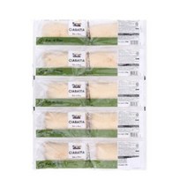 글로벌푸드시스템 [MENISSEZ]치아바타 냉동 생지 빵 250g x 5팩 - 총 10개입 / 코스트코, 단품없음