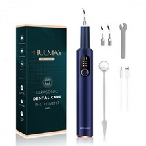 HULMAY M3 휴대용 초음파 치과 Irrigator 전기 스케일러 물 Flosser 구강 리무버 치아 Whitener, 블루