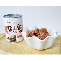 오션 독한맛 애견간식 소고기캔 375g, 1