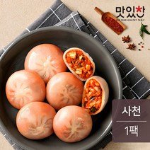 [랭킹닭컴] 맛있찬 4색 떡만두 사천 120g(1팩), 단품