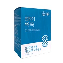 편하게쏙쏙 오리지널 발효 차전자피 식이섬유 6gx30포, 편하게쏙쏙 1box