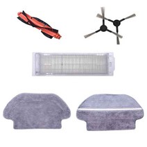 샤오미 미지아 2세대 로봇청소기 필터 부품 교체 소모품 Xiaomi Mijia Styj02ym Sweeping Mopping, 04.s1 교체용필터 2개입