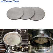 커피머신샤워스크린 커피머신부품 필터 5153.558.5mm 접촉 샤워 스크린 퍽 스크린 메쉬 expresso portafilter 커피 머신 보편적으로 사용 1 pc, 에이6