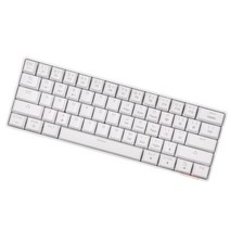 MTSHOP DIK61 60% 블루투스 및 유선 기계식 키보드 61 키 블루 스위치가 있는 Win/Mac용 연결 가능한 핫 스왑 가능한 RGB, 11.5x4x1.5인치, 플라스틱 전자 부품, 하얀색
