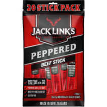 잭링크스 비프 스틱 페퍼 육포, 240g, 2개