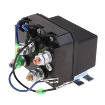 솔레노이드 릴레이 접촉기 범용 윈치 로커 엄지 스위치 ATV UTV 95001bs17000lbs 윈치 12V DC 200A 블랙, [01] CHINA