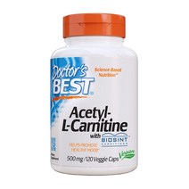 닥터스베스트 아세틸-L-카르니틴 500mg 베지 캡, 120개입, 1개