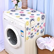 김치냉장고덮개 전자레인지 드럼 세탁기커버 녹색 잎 냉장고 천으로 단일 도어 먼지 커버 마이크로 웨이브, 14 LN76_02 S 35X100cm