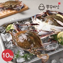 (g)[쭈꾸미인] 연평도 활꽃게 급냉 숫꽃게 10kg(30-40미)