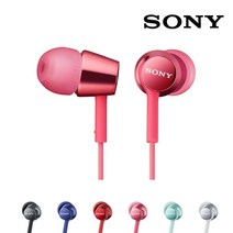 소니 스테레오 이어폰 MDR-EX150AP, 화이트