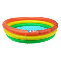 칼라 원형풀장 100 아기수영장 가성비좋은아기수영장 아기풀