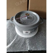 인테리어 스타우브 STAUB 꼬꼬떼 무쇠 냄비 인덕션 무쇠솥 솥밥 3.8L 2.2L 2L, 22cm, 회색