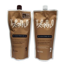 뉴겐 Xeno 제노 스넬 트리트먼트 칼라크림 500ml, 1N-블랙, 1개