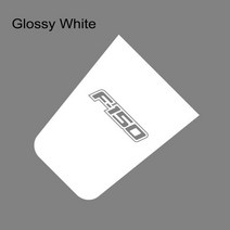 포드 f 150 랩터 레인저 트럭 그래픽 비닐 필름 장식 커버 스티커 자동차 액세서리 픽업 엔진 후드 데칼, 유광 화이트