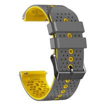 Suunto 9 5 PEAK 순토 스트랩 고무 방수 통기성 스포츠 손목 밴드 22mm 빠른 릴리스 시계줄, #11