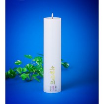 밀대제사향초 불교 제사 소원 성취 돈타래 원백 밀대 양초 밀대초 불교양초 법당용초, 원백 2개