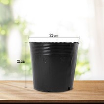 비닐 화분 소프트 포트 화훼 분재 재배용 농장 묘목 자루 봉지 모종 육묘 육종, 23x21100개