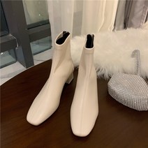 도오빠 바니슝 여성 가죽 앵클 부츠 힐 숏 부티 구두 가을 겨울 여자앵클부츠