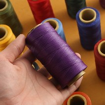 Betim플랫 왁스 스레드 수리 코드 스트링 폴리에스터 손 바느질 라인 꼰 팔찌 DIY 액세서리 가죽 공예 1MM, 07 7