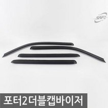 바이저 윈도우 더블캡 스모그 포터2 썬바이저 포굿드라이브