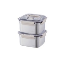 [2P] 락앤락 숨쉬는 스텐김치통 3.8L