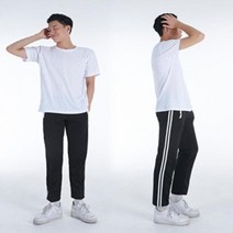 블랙 화이트라인 생활복 예쁜 하의남자 교복 쇼핑몰
