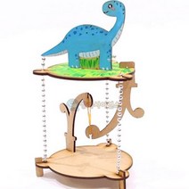 상아사이언스 끈으로 세우는 신기한 공룡 균형 잡기 젠가 균형잡기 게임