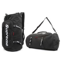 GBGB 남성 운동 짐가방 여행용 보스턴백 더플백 크로스백, 아이보리