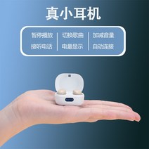초소형 블루투스 이어폰 일할때 몰래듣는 헤드셋 보이지 않는 무선 미니 수면 66, 공식 규격, 귀 색깔의 트루 스몰 버전 초소형 미니  48시간