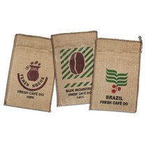 커피자루 인테리어 포장봉투 원두 마대 곡물포장, 19x32 1파운드 팩콩무늬 일체형, 1개