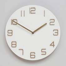 BnH 모던 무소음 시계 예쁜 인테리어 거실 시계 8967, 단품