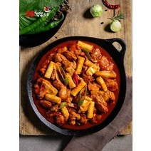 33 춘천 국물 닭갈비 떡볶이 6팩 밀키트, 단품